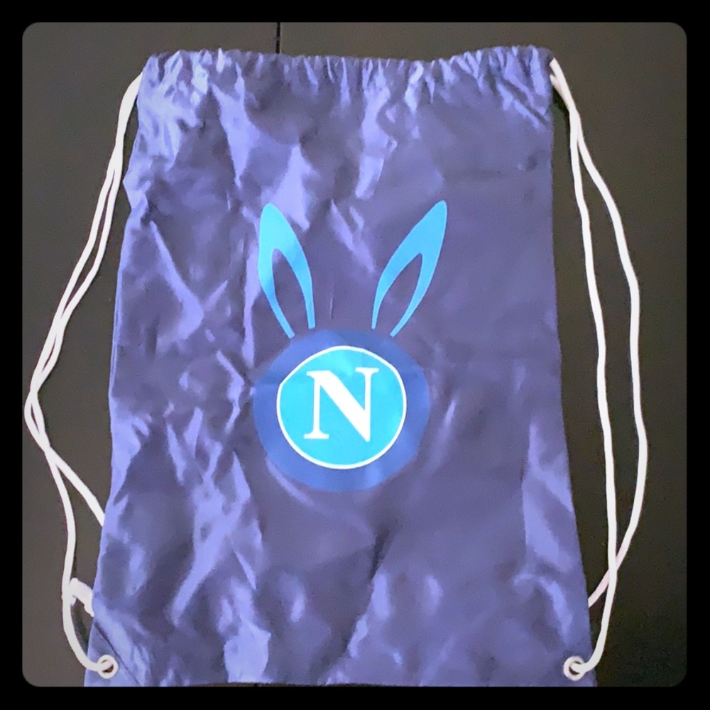 Napoli FC mini drawstring backpack bunny rabbit